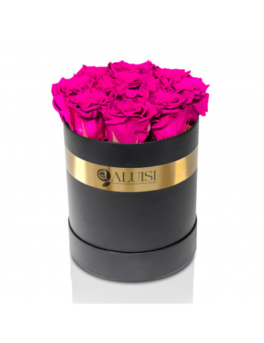 12 Rose Fucsia Stabilizzate