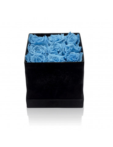 Box of Flower Light Blu