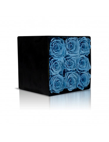 Box of Flower Light Blu