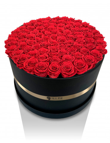 100 Rose Rosse Stabilizzate