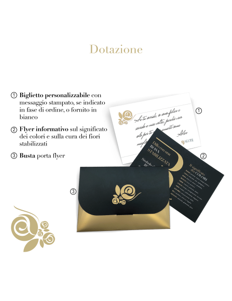 20 Rose Verdi Stabilizzate