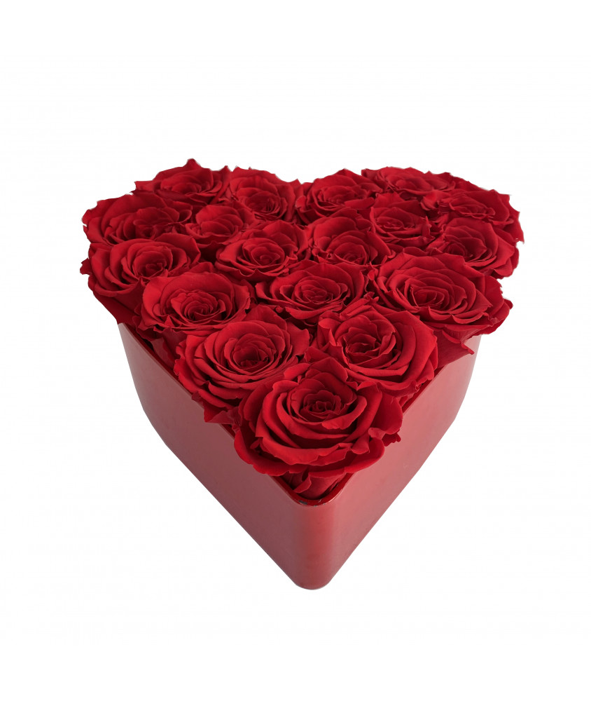 Cuore Rose Rosse Small