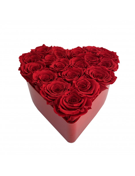 Cuore Rose Rosse Small